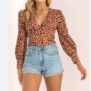 Sexy leopard top